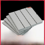 V&auml;litingimustes veekindel korrosioonivastane terrassilaudis: Paks, vastupidav aia- ja r&otilde;dukomposiitp&otilde;randakate. Light Gray Plastic