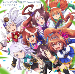 CD ERIN&Auml;DALA CV. AZUMI WAKI SILE TV anime Hobune T&uuml;druk Pretty Derby LACM24083 Jaapan ObiAnimeM&auml;ng Kasutatud