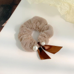 Uued Armsad P&auml;rlitega Pl&uuml;&uuml;sist Juukser&otilde;ngad Sidemed Naiste Hobusesaba Paelad Elastne Juuksekumm Scrunchies Peapael T&uuml;drukute Juukseaksessuaarid