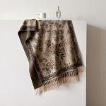 Luksuslik kashmirist vintage sall naistele Paks talvine tekk tutiga Suur salli wrap Bufanda Soe mantilla Echarpe Sallid 65X200cm