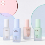 VDL V&auml;rvi korrigeeriv meigialuskreem 30ml &ndash; Serenity, Rose Quartz, Mint & Clear toonid veatu alusmeigi jaoks Serenity