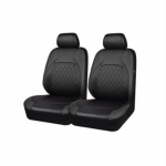 PU-nahast universaalsed autoistmekatted, turvapadjaga &uuml;hilduvad veekindlad autoistmekaitsed, sisetarvikud sobivad enamikule autodele 4PCS(front row)Set