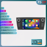 Hizpo Intelligentne 7'' 7862 AI 2din Android 13 Autoraadio Multimeedia Video M&auml;ngija BMW 3. seeriale E90 E91 E92 E93 Navigatsioon GPS Carplay 4G RDS P2CP 4Core 2G 32G