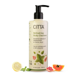CITTA Refreshing Body Cleanser For Men & Women | Gently Buffs Away Dead, Dull Skin | Non-Drying, Nourishing Formula | 200 ml