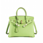 Vahatatud niit Togo pealmine kiht lehmanahk k&auml;sitsi valmistatud plaatina kott+lit&scaron;i mustriga nahast naiste kott pandlaga k&otilde;rgekvaliteediline k&auml;ekott 30x17x23cm roheline