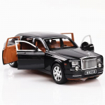 1:24 Rolls Royce Phantom mudelauto m&auml;nguasi sulamist survevalu simulatsioon heli valgusega t&otilde;mmatav tagasi kollektsioonim&auml;nguasjad s&otilde;iduk lastele kingitused must