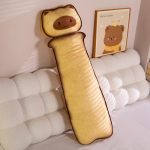 90-110cm Uus Pehme Pikk Padi Armas Multifilm R&ouml;stsaia Kassi Kuju Pl&uuml;&uuml;sm&auml;nguasjad Padi Diivanitoolile Kodu Kaunistus Pikk Padi Kingitus 90cm beige