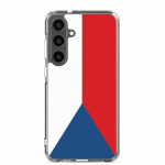 Coque T&eacute;l&eacute;phone &ndash; Samsung &ndash; Galaxy S24 Ultra &ndash; Drapeau Tch&eacute;quie &ndash; Supp &ndash; Mitmev&auml;rviline