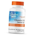 D3-vitamiin, D3-vitamiin 5000 Veg, Doctor's Best 180 veg. pehmet kapslit (36327076) 180vsoftgels