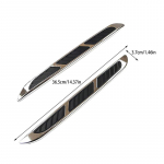 1 paar Auto Flow Ventil Poritiiba hai l&otilde;pused Simulatsioon V&auml;ljalaskeava K&uuml;lgventilaatorid Autokleebised Kapoti kapoti kaunistus Auto modifitseerimisvarustus