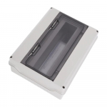 &Uuml;henduskarp 12 viisiga v&auml;litingimustes veekindel elektriline jaotuskarp kaitsel&uuml;liti MCB toide plastikust hall v&auml;rv