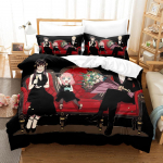 3D prindiga Anime SPY&times;FAMILY voodipesukomplektid tekikotikomplekt padjap&uuml;&uuml;riga &Uuml;heinimesevoodi T&auml;issuuruses Kuninganna Kuningas Voodiriided Voodipesu Kodutekstiil EU Twin 135x200cm
