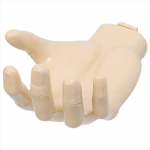 Naljakas peopesaga &uuml;les konks seebihoidja s&otilde;rme k&auml;e kujuga disain seinariide konksud vannitoa hoiuruumi kuvari riiuli sisekujundus Kodukorraldus