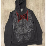 ZYLLO Y2K Cyber Grunge Emo lukuga dressipluusid Vintaaž graafiline tr&uuml;kk Kpop esteetika Gooti riided Riided M