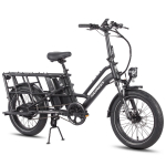 Fafrees FF20 CUV Longtail Electric Bike, 12 Ah x 2 Batteries, 250W