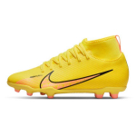 Nike Zoom Mercurial Superfly 9 Club FG MG GS Lucent Pack Laste tossud Kollane Kollane-Strike P&auml;ikeseloojangu-H&otilde;&otilde;g DJ5959-780 32