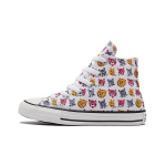 Converse Chuck Taylor All Star High GS Jungle Cats Laste tossud Valge Prime-Pink Must 671706C 35