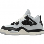Air Jordan 4 Retro PS Platinum Gold Laste tossud Hall Puhas-Platina Metallik-Kuld FZ8586-070 29.5