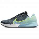 NikeCourt Air Zoom Vapor Pro 2 HC Armory Navy Denim Turquoise Unisex Tossud Blue Volt DR6191-400 39