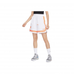 Nike Dri-Fit WNBA triibulised v&auml;rviplokkidega kiirkuivavad l&otilde;hestatud servaga n&ouml;&ouml;riga p&uuml;ksid naiste l&uuml;hikesed p&uuml;ksid valge DR5645-100 M