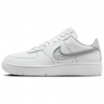 Nike Air Force 1 Dance Low Summit White Silver Naiste tossud Metallik-H&otilde;bedane Photon-Dust FJ7409-101 38