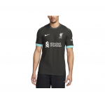 Nike Liverpool Dri-FIT ADV SS24 F.C. Seeria Moelogo V&otilde;&otilde;rsil L&uuml;hikeste Varrukatega Jalgpallis&auml;rk Meeste Jalgpallis&auml;rk Must FN8761-322 S