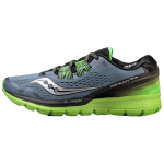 Saucony Zealot Iso 3 Mugavad Mitmek&uuml;lgsed Polsterdatud Libisemiskindlad Madalad Jooksutossud Meeste toss Hall Must Roheline S20369-1 43