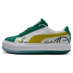 Puma Flabjacks X Suede Mayu Fuzzy Cactus Park Graffiti Madalad tossud Naiste tossud Heleroheline 388595-01 35.5