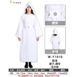 Halloweeni kost&uuml;&uuml;m T&auml;iskasvanud Star Wars Valge Ratsu Kleit Must R&uuml;&uuml; Anime Valgusm&otilde;&otilde;k Filmi kost&uuml;&uuml;m Mees One Size white
