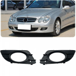 1 paar must esikaitseraua udutule kate Mercedes Benz CLK W209 2005-09 jaoks