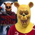 Kriipi Winnie Karu Mask Halloweeni Karnivali Peo Cosplay Maskeraadi Kost&uuml;&uuml;mi jaoks