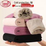 Langsha Women's Plush Lamb Velvet Thermal Leggings 4XL