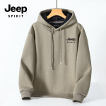 Meeste JEEP SPIRIT Talvine fliisvoodriga pusa L gray