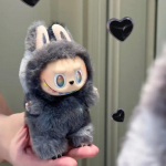 Multifilm Labubu Nukk V3 Pl&uuml;&uuml;sm&auml;nguasi T&auml;idisega Anime Vin&uuml;&uuml;l N&auml;gu Armastus Rahulikkus Labubu Nuku Koti Ripats V&otilde;tmehoidja S&uuml;nnip&auml;evakingitused T&uuml;drukule roheline