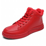 Klassikalised punased tossud meestele Naiste soojad pl&uuml;&uuml;sis tossud meeste libisemiskindlad k&otilde;rged tossud, suur suurus 45 Zapatillas De Hombre 45