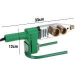AC 176V ~ 245V 20mm 25mm 32mm Toru Jootekolb Plastikke Keevitusmasin PP/PPR/PB/PE Torude Keevitamiseks Toru Elektrik&uuml;te Kuumliimimisp&uuml;stol Roheline Uus
