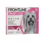 Frontline Tri-Act koer - Kirpude ja puukide vastane koertele XS - 2-5kg - 3 pipetti