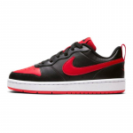 Nike Court Borough Low 2 Must &Uuml;likoolipunane GS tossud BQ5448-007 35.5