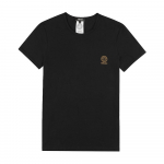 Versace Auu01005 1a10011 A1008 Medusa &Uuml;mmarguse kaelusega Aluss&auml;rk Meeste L&uuml;hikeste varrukatega T-s&auml;rk AUU01005 1A10011 A1008 (5)