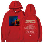 R&auml;ppar Jokair Jok Travolta Album 2025 F&auml;nnide Huppar Meeste Hip Hop Fliisist Pullover Dressipluus Unisex L&otilde;tv Moodne Riided Kapuutsiga S brown