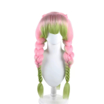 Demon Slayer Mitsuri Kanroji Cosplay Kost&uuml;&uuml;m, Anime tegelase riietus one size fits all roosa