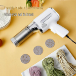 Top Saint Elektriline K&auml;eshoitav T&auml;isautomaatne Nuudlipressi Masin Rechargeable Noodle Machine + 1 Mold