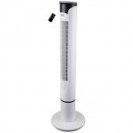 Ventilateur Colonne - BLACK+DECKER - BXEFT49E - Silencieux - Oscillant - T&eacute;l&eacute;commande valge