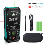 MILESEEY S50 Laserkaugusm&otilde;&otilde;tja 120M Laetav Roheline Laser Lindi m&otilde;&otilde;tmine Bluetoothiga, Powerburst tehnoloogia, Laserm&auml;rk