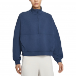 Nike FW25 24.7 Uskumatult pehme kiiresti kuivav avar l&otilde;ikega poollukuga pikkade varrukatega dressipluus Naiste pealisr&otilde;ivad HQ8189-410 2XL