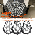 Motorcycle Headlight bracket For 1050 1090 1190 Adventure Head Light Guard Protector Cover Protection Grill 1290 Super NO LOGO