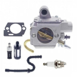 Carburetor Kit for STIHL MS270 MS280 MS 270C 280C Chaaw w/ Spark Plug Fuel
