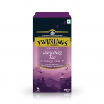 Twinings Darjeelingi tee, 100 teekotti| Pakk 1| Esmaklassiline must tee| Kerge kangus| Darjeelingi parimatest istandustest| Kerge ja &otilde;rn maitse