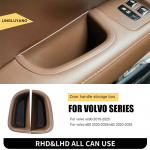For Volvo S60 V60 XC90 door storage box interior supplies door handles armrest box miscellaneous storage box s60 brown