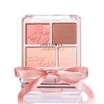 Judydoll - 4 v&auml;rvi p&otilde;sepuna ja highlight palett (5-6) 05 Fit Pink brown